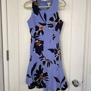 J Crew Fit and Flare Dress